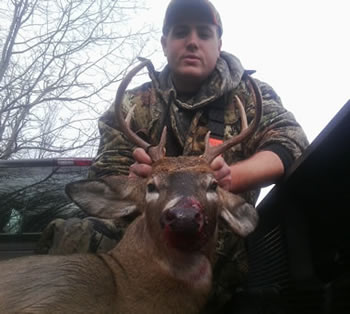 Bill Kennedy, First Buck taken with a bow 11/7/12