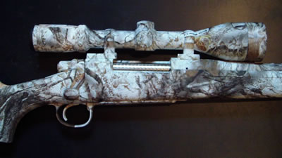 Example of camoflage work by Brian Pragle