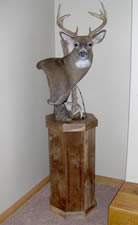 Oak, cherry or walnut pedestals and cabinets custom made to your specifications