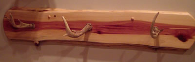 Red Cedar Coat Rack