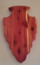 Red Cedar Plaque